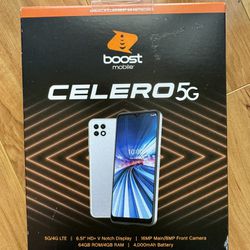 Brand New Celero 5G Boost Mobile Smart Phone