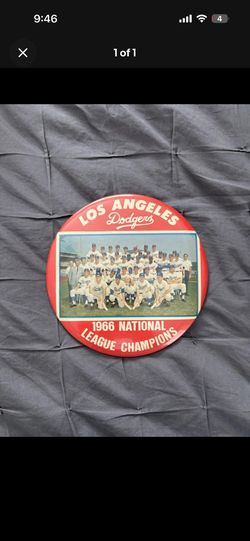 1966 LA Dodgers NLCS Collectible Pinwheel