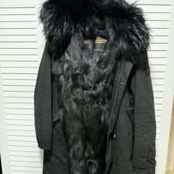 Barbed fur Parka 