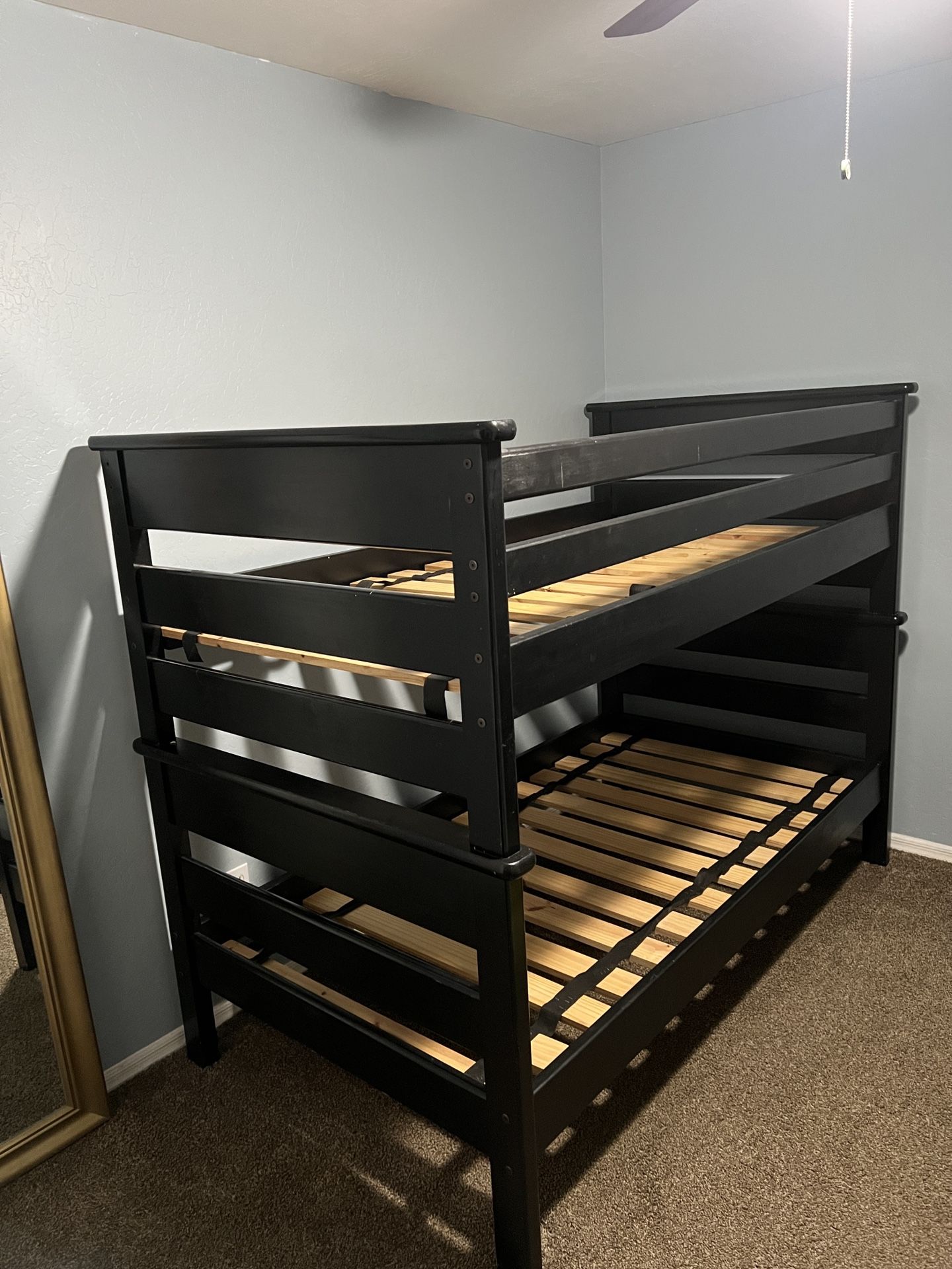 Twin Bunk Bed With Mattresses