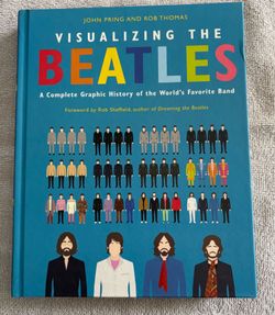 Visualizing The Beatles: A Complete Graphic History of the World's Favorite Band by John Pring and Rob Thomas, published in 2018
