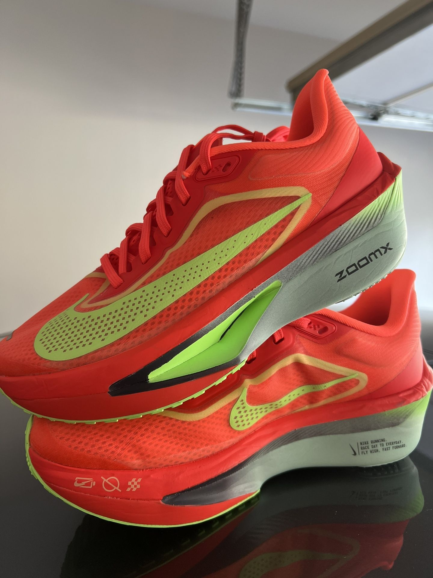 New Nike Zoom Fly 6 'Crimson Red Volt' FN8455-601 Women US 8 / Men US 6.5 Shoes