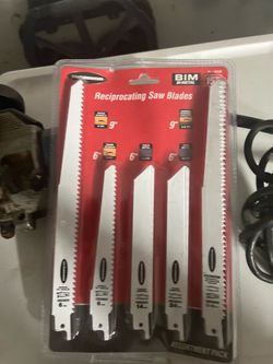 Warrior RECIPROCATING 6" & 9" SAW BLADES 15 Piece Set