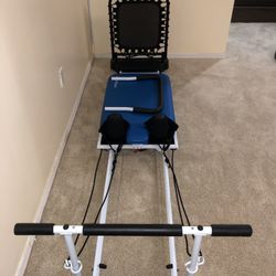 AeroPilates Reformer Plus 5 Cord with DVD’s And Pull Up Bar