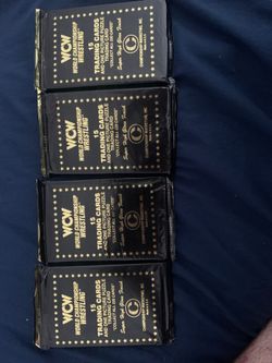 WCW world championship wrestling trading cards