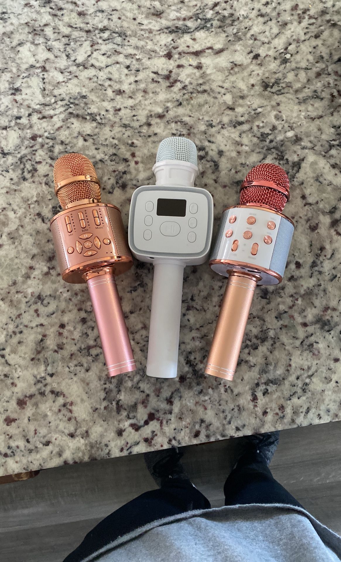 Chargable Microphones