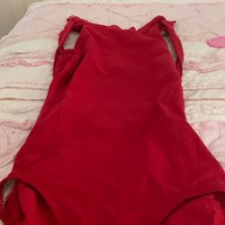 Ballet Dance Leopard Red