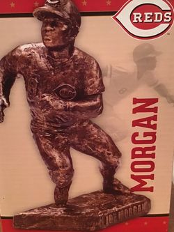 Joe Morgan Cincinnati Reds Bronze Statue SGA
