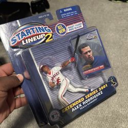 Starting Lineup 2/ Alex Rodriguez 2001 Figure 