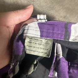 Purple Camo Pants