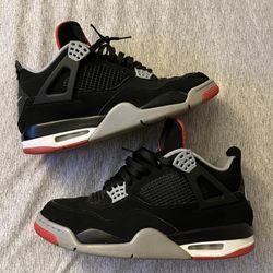 bred 4s size 11.5
