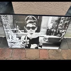 Breakfast At Tiffany’s Audrey Hepburn Wall Art