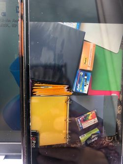 New School supplies