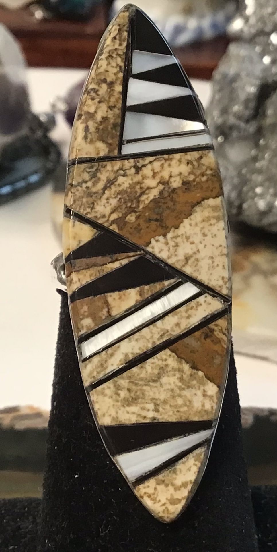 Sterling Germaine Smith Navajo Ring