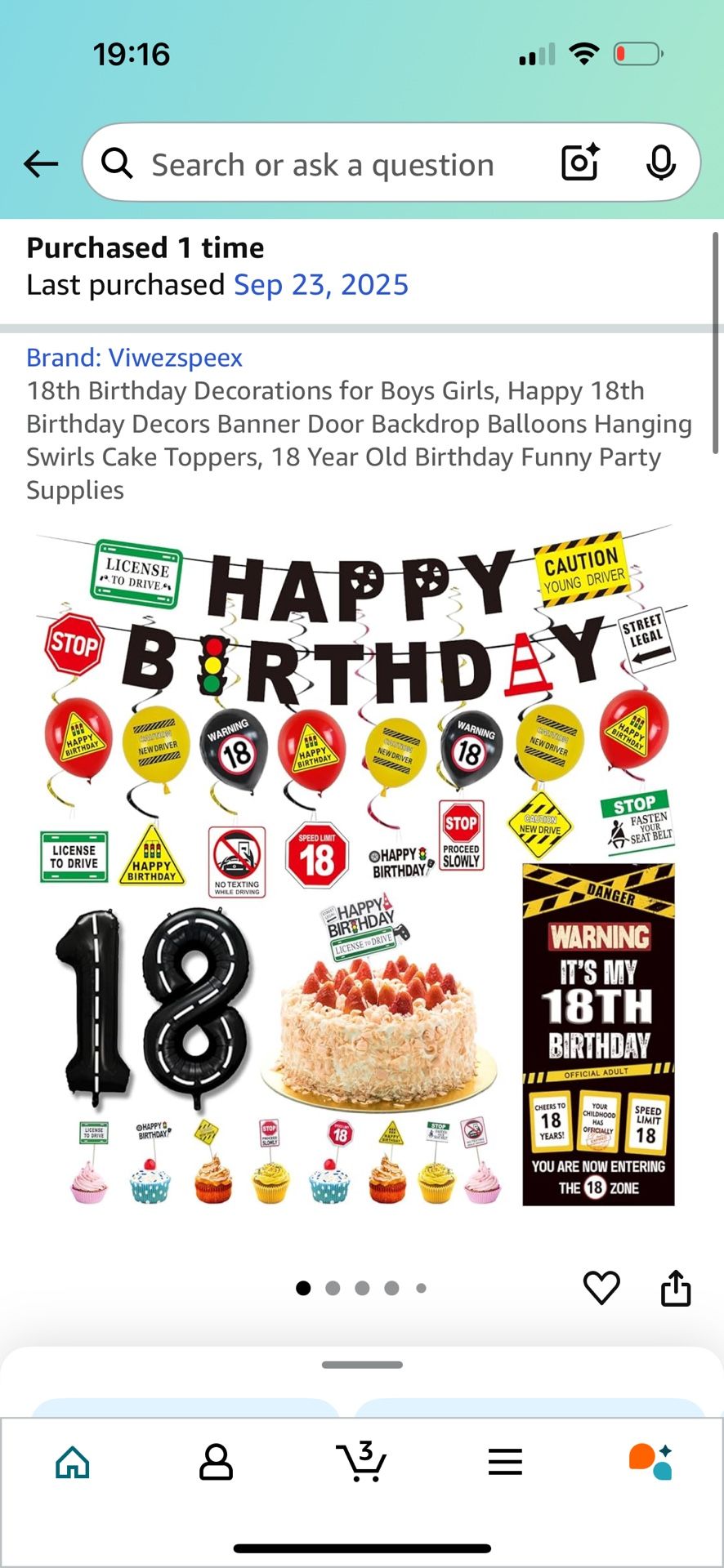 Birthday Deco