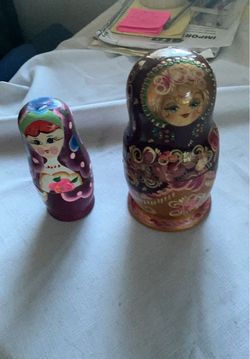 Russian wood dolls