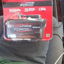 Milwaukee red lithium Forge xc 6.0