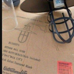 Exterior sensor light $10.