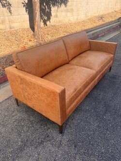 Leather couch