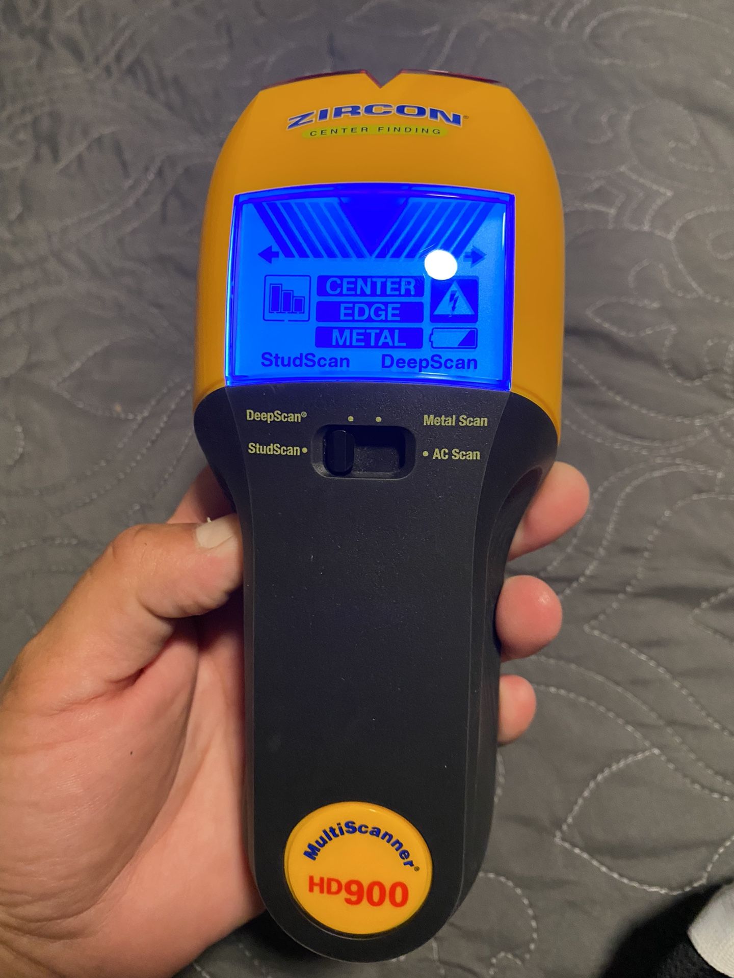 Zircon MultiScanner HD900 Stud/Metal/Electric Scan