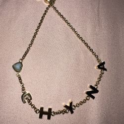 Abbott Lyon bracelet. MADE MINE NAME BRACELET (GOLD) Name: Chyna 18k gold plated
