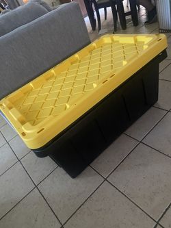 (2) 38 Gallon Totes Reg Price 34$