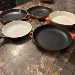 Cast Iron Skillets ..Very Heavy