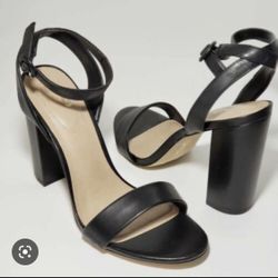 Ankle Strap Block Heel Size 6