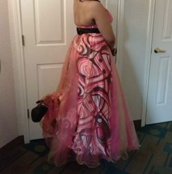 Pink Ball Room Prom Dress