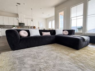 sectional sofa for sale along with matching carpet.