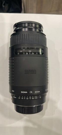 Sigma DL 75-300mm Auto Focus Zoom Lens