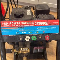 Pressure Washer 2800 Psi 