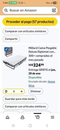 Folding Bed Twin Millard Deluxe