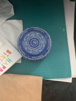 Small Spiritual Metal Blue Box