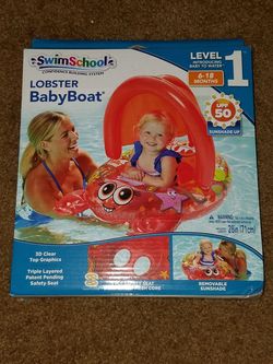 SWIMSCHOOL LOBSTER BABYBOAT