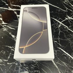 iPhone 16pro max 512GB (Natural Titanium)