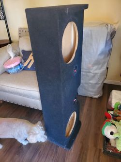 2 12"sub box for (2013-2024 silverado (120$firm