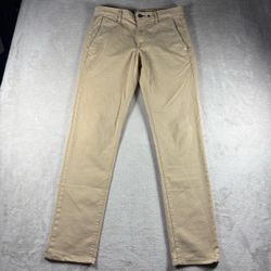 Rag & Bone Slim Chino Pants Men’s 31x31 Tan Beige Stretch Business Casual #8F