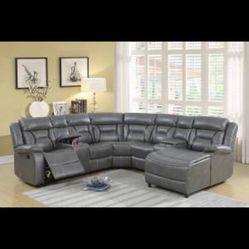 Sectional Recliner Sofa Set