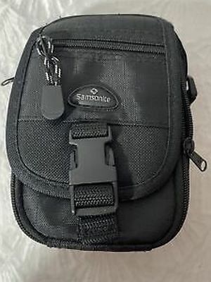 Samsonite Small Camera Black Pouch Case Bag