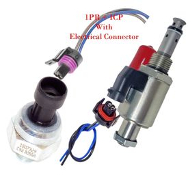 ICP & IPR Fuel Pressure Regulator & Sensor w/ Connectors Fits Ford V8 7.3L 96-03