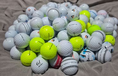 150 used TAYLORMADE TP5,  TP5X Golf Balls