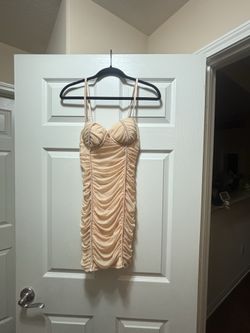 Gorgeous Lulus Champagne Dress