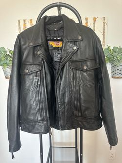 Harley-Davidson Black Leather Motorcycle Jacket