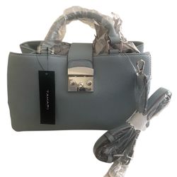 Tahari Satchel Bag With Long Strap