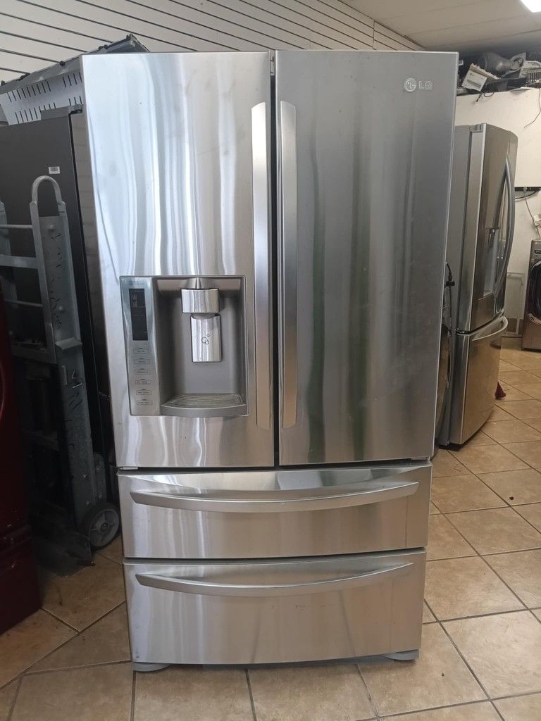 ☃️REFRIGERATOR LG 4 DOORS STAINLESS STEEL ☃️