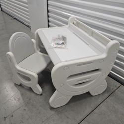 Toddler Plastic Activity Desk W/Whiteboard