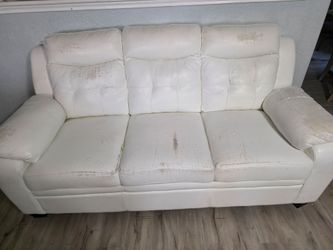 Leather couch