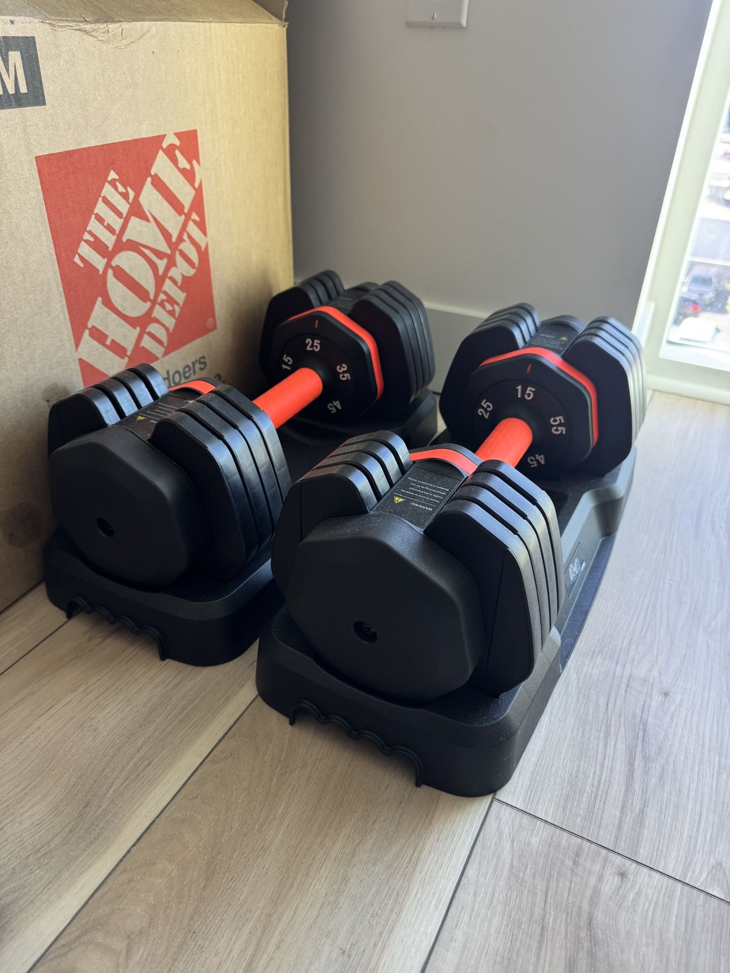 2 ADJUSTABLE DUMBBELLS (Retail over $390)!