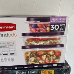Rubbermaid 30 Piece Set